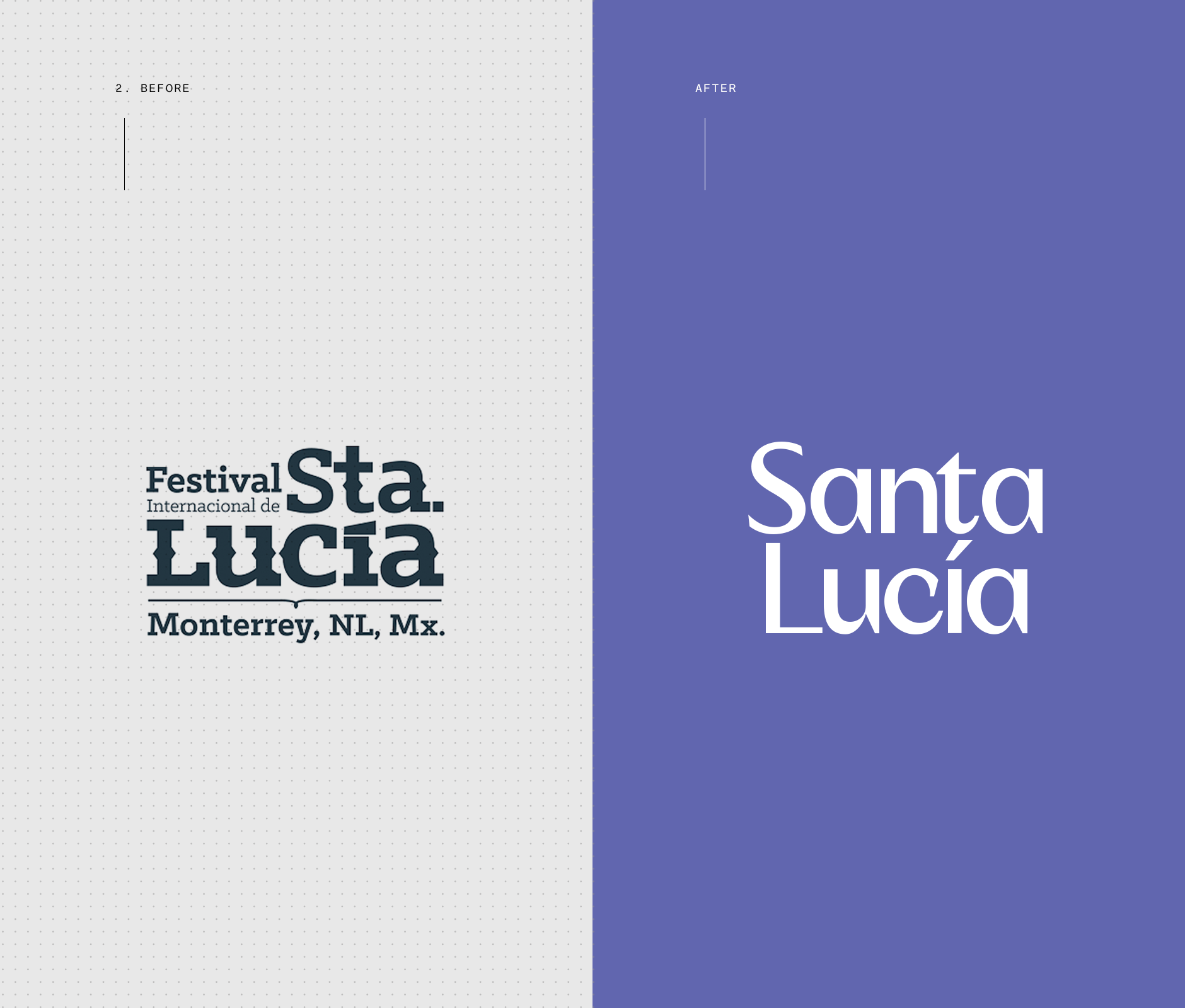 Santa Lucia logo redesign