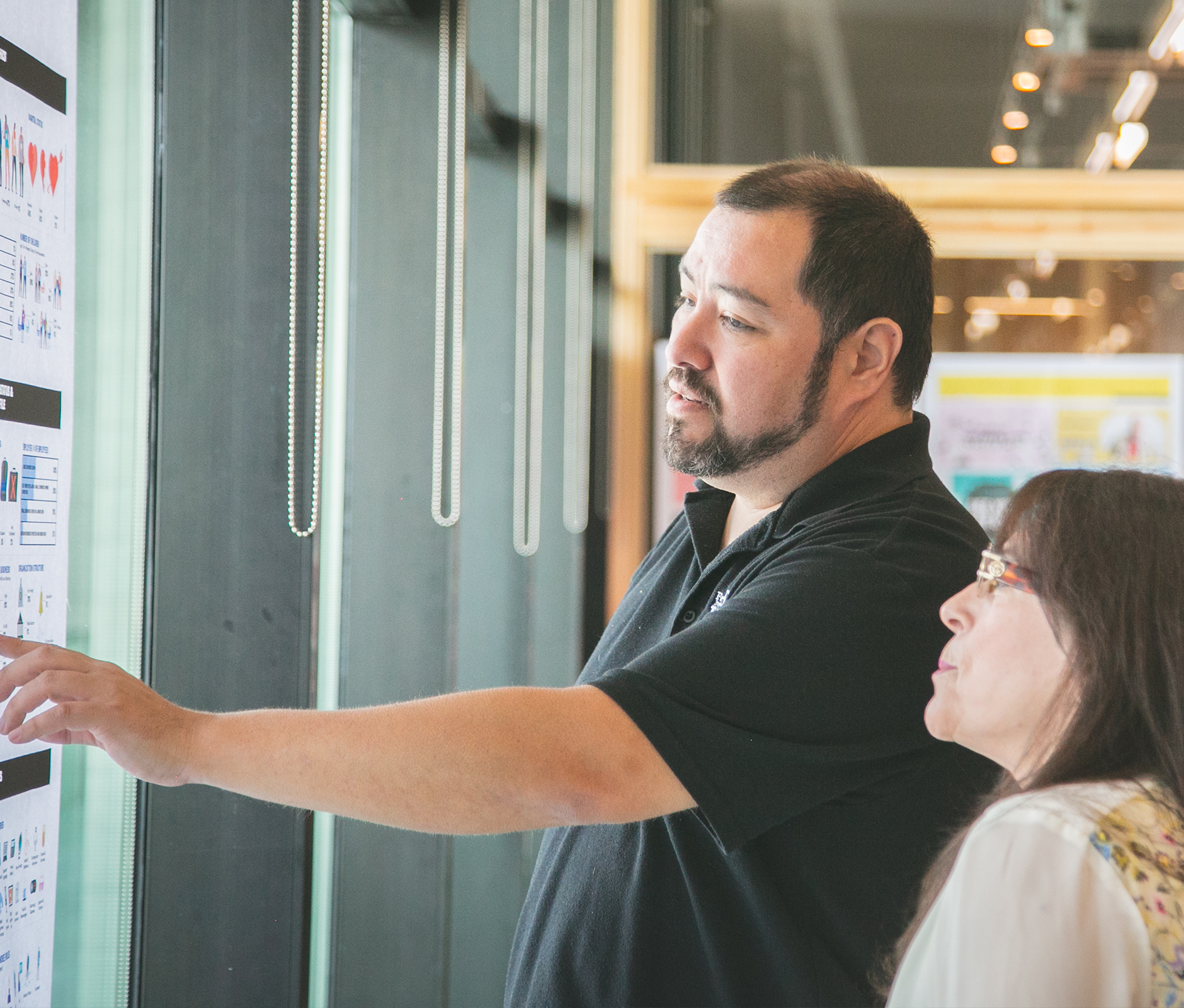 Guy explaining something