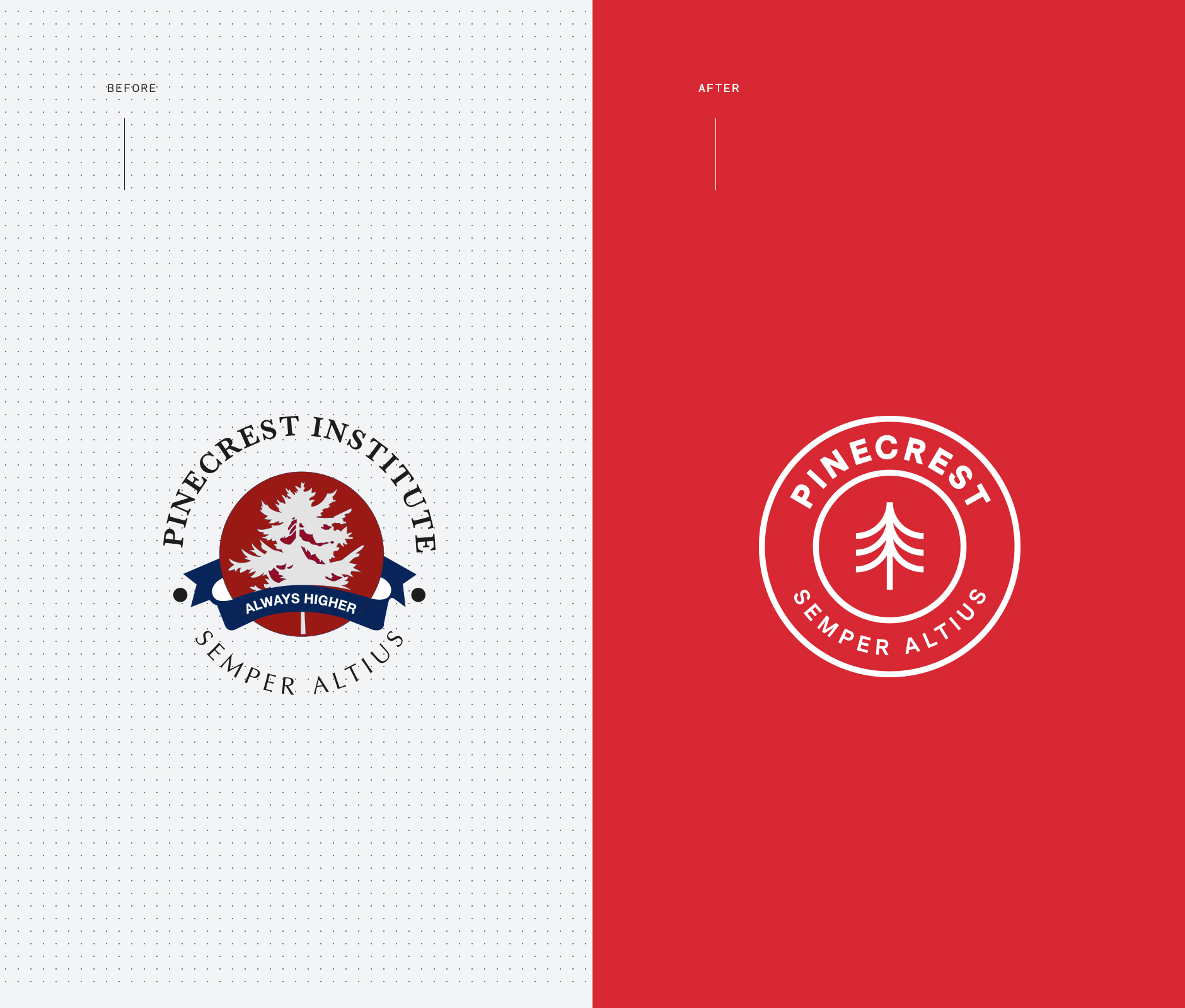 Pinecrest school institute rebrand