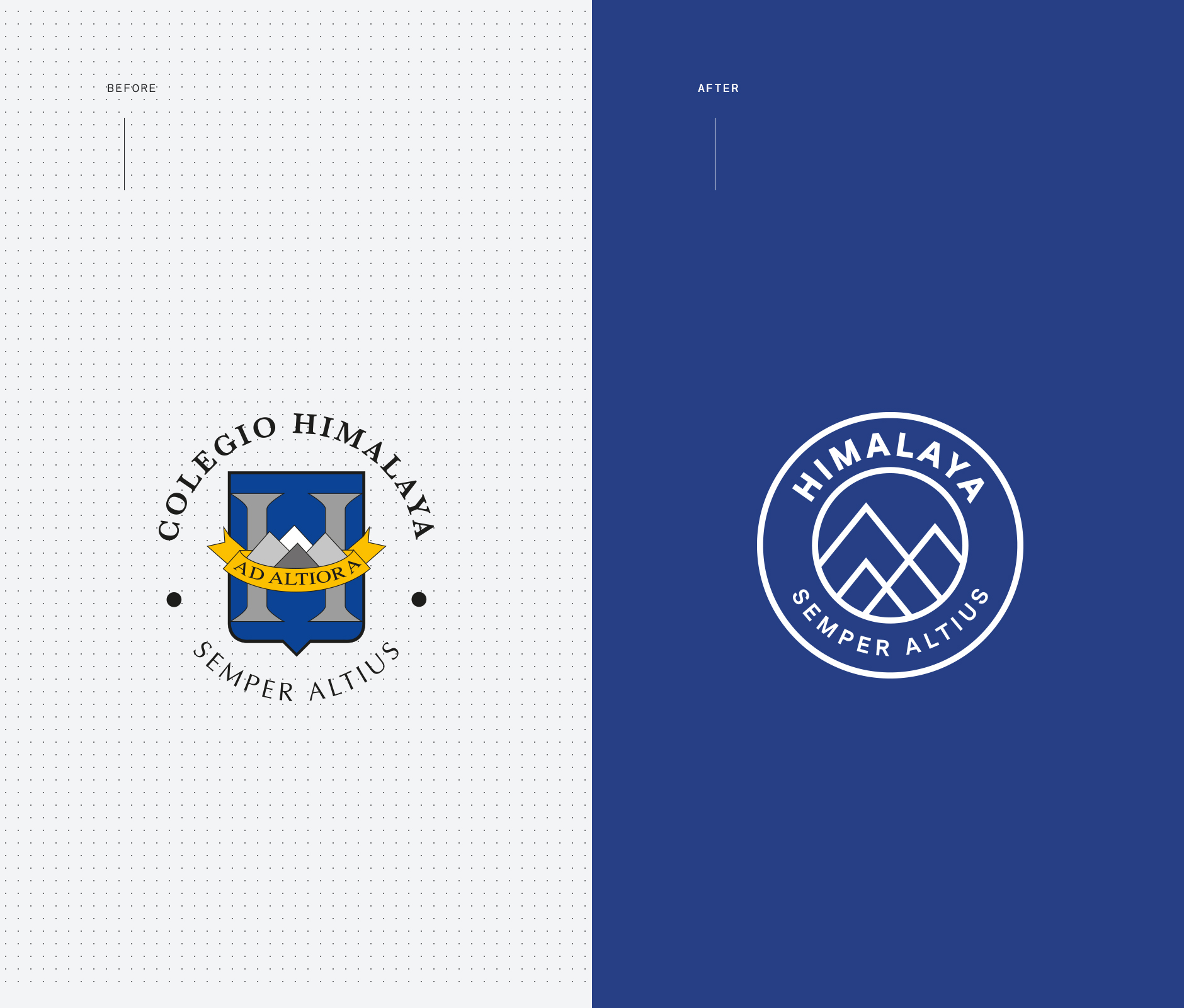 Himalaya school institute rebrand