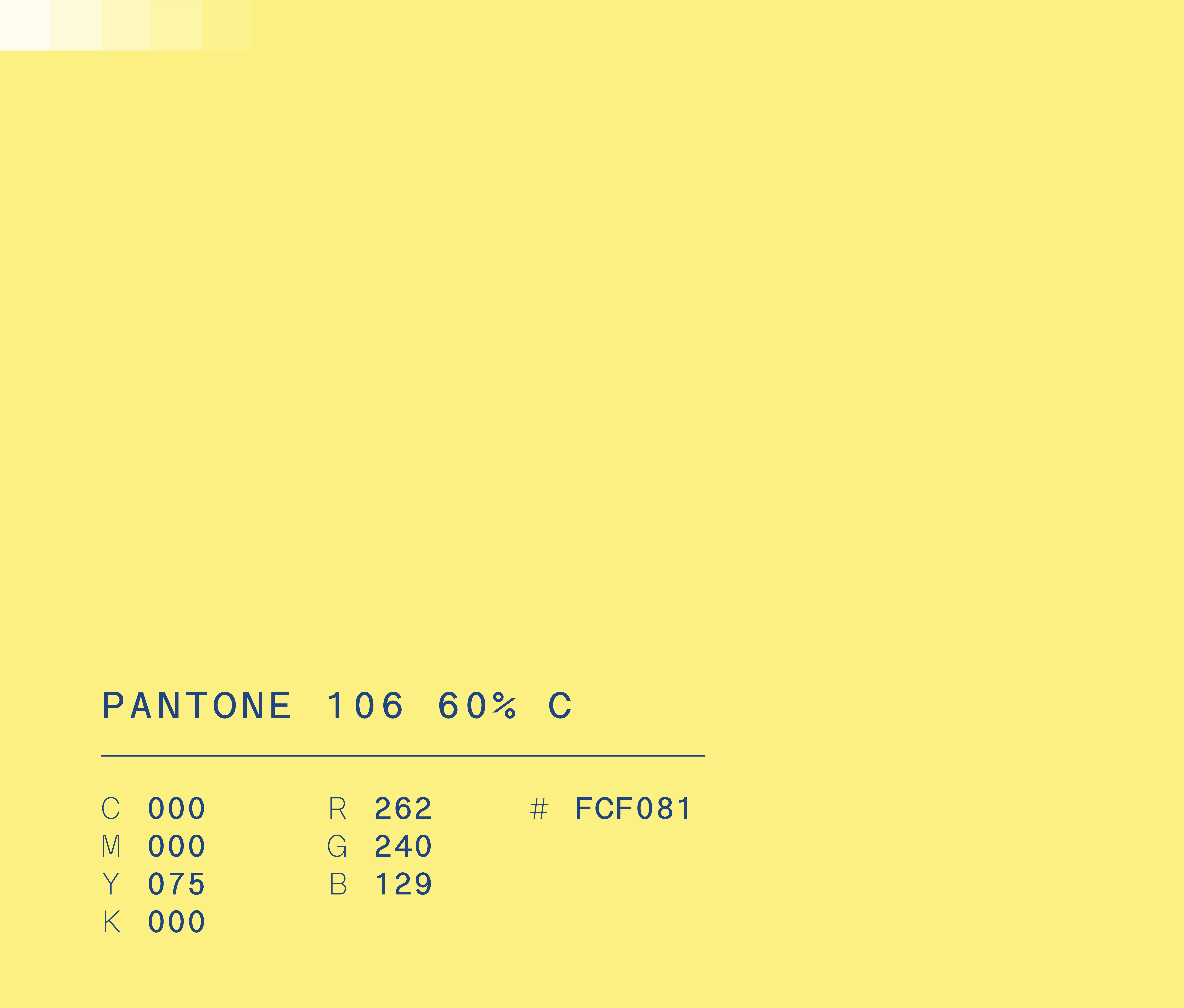 Pantone 106 60% c used in Semper Altius education network brand identity