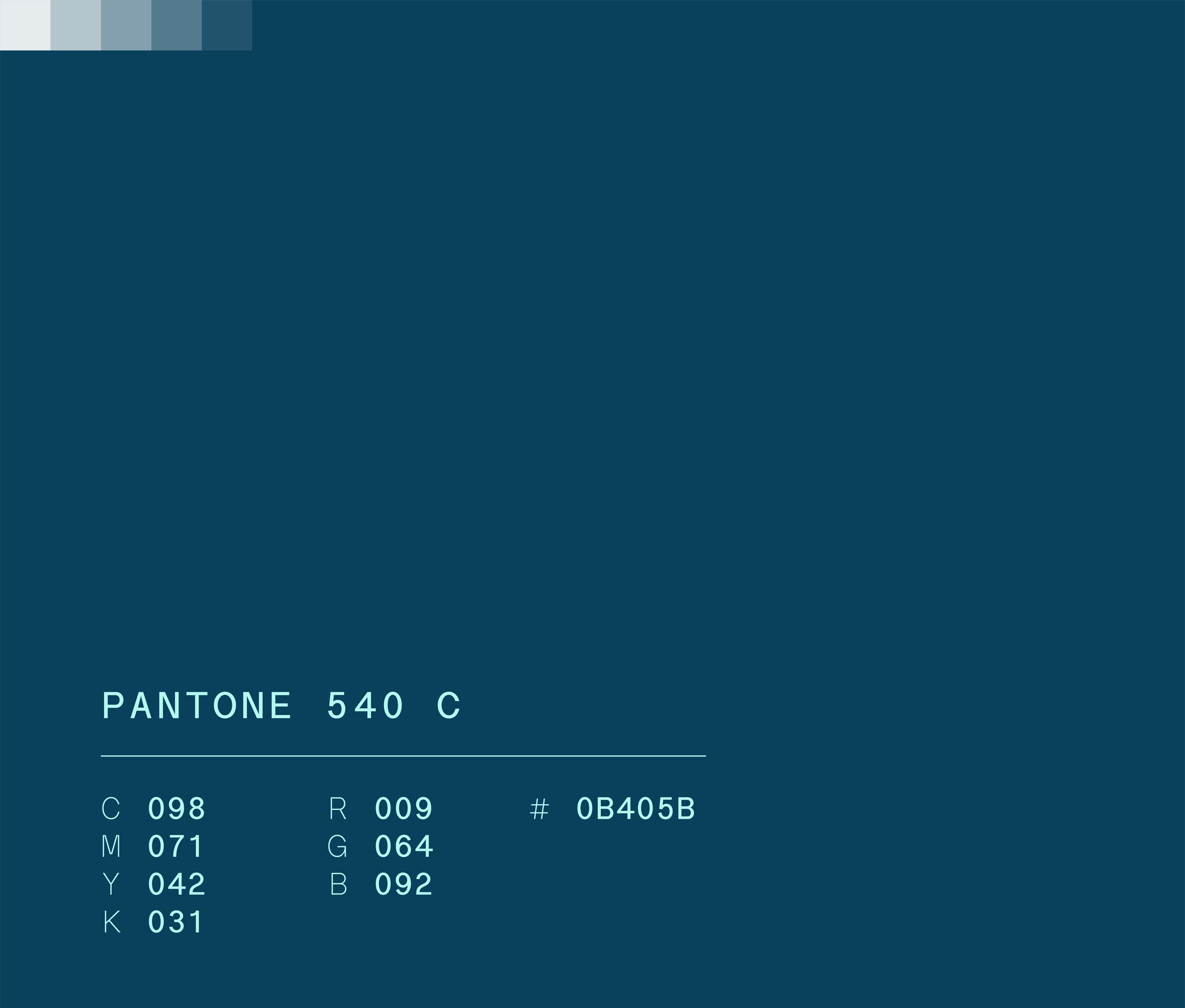 Pantone 540 c used in Semper Altius education network brand identity