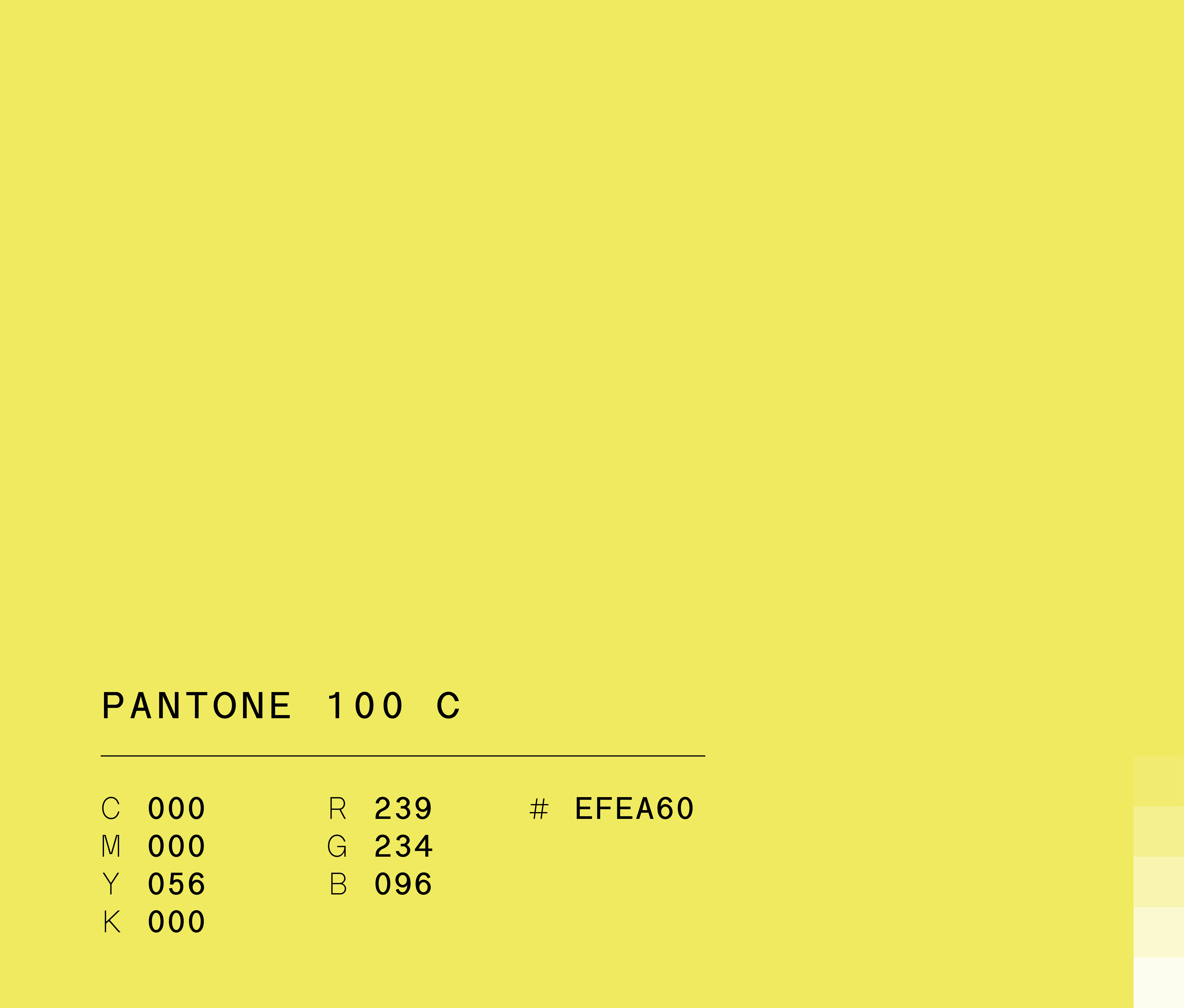 Pantone 100 c used in Semper Altius education network brand identity