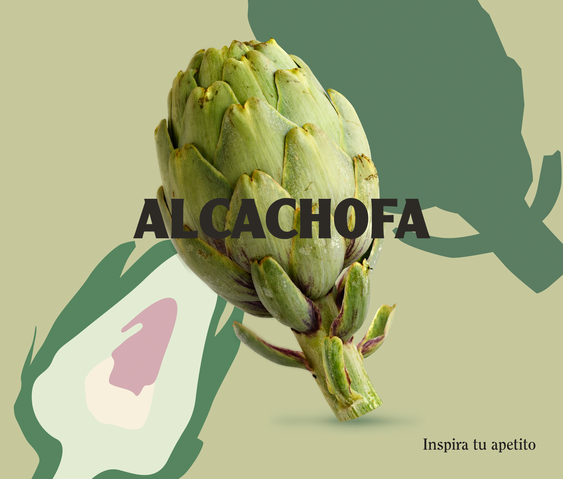 Artichoke advertisement design for HEB marketing campaign