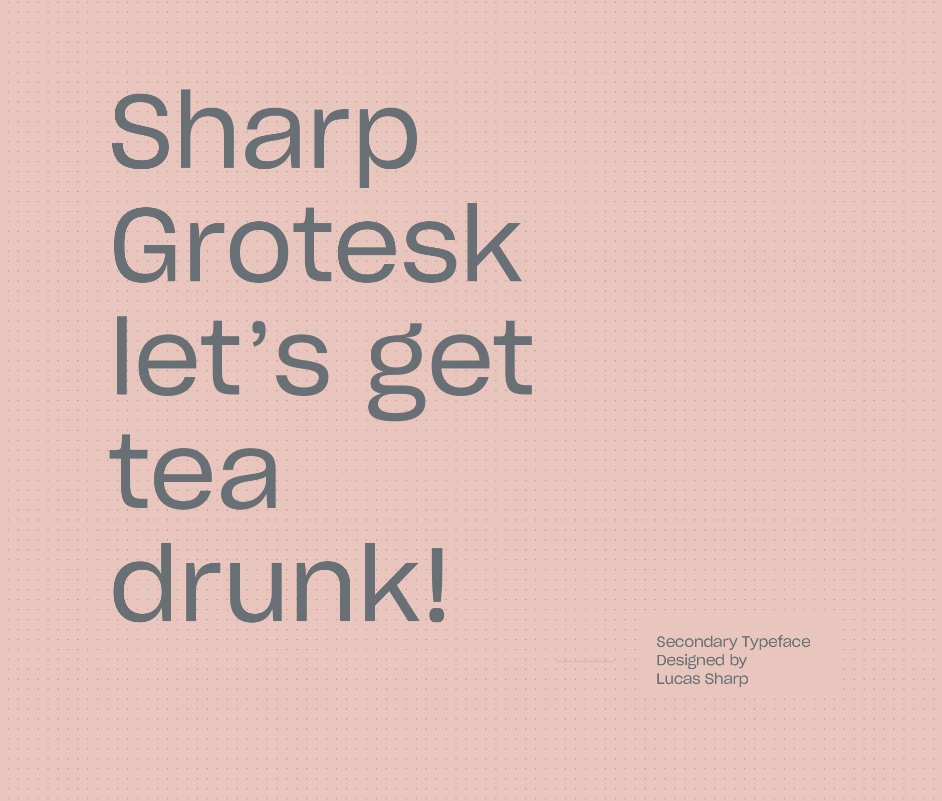 Font used for hindie tea rebranding 