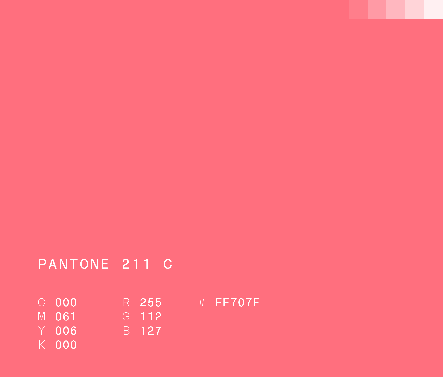 Pantone 211 c (#ff707f) used in gatorade marketing campaign