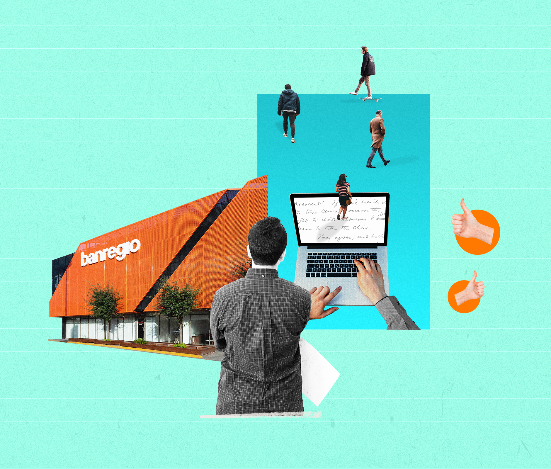 Banregio ad targeting forward thinkers