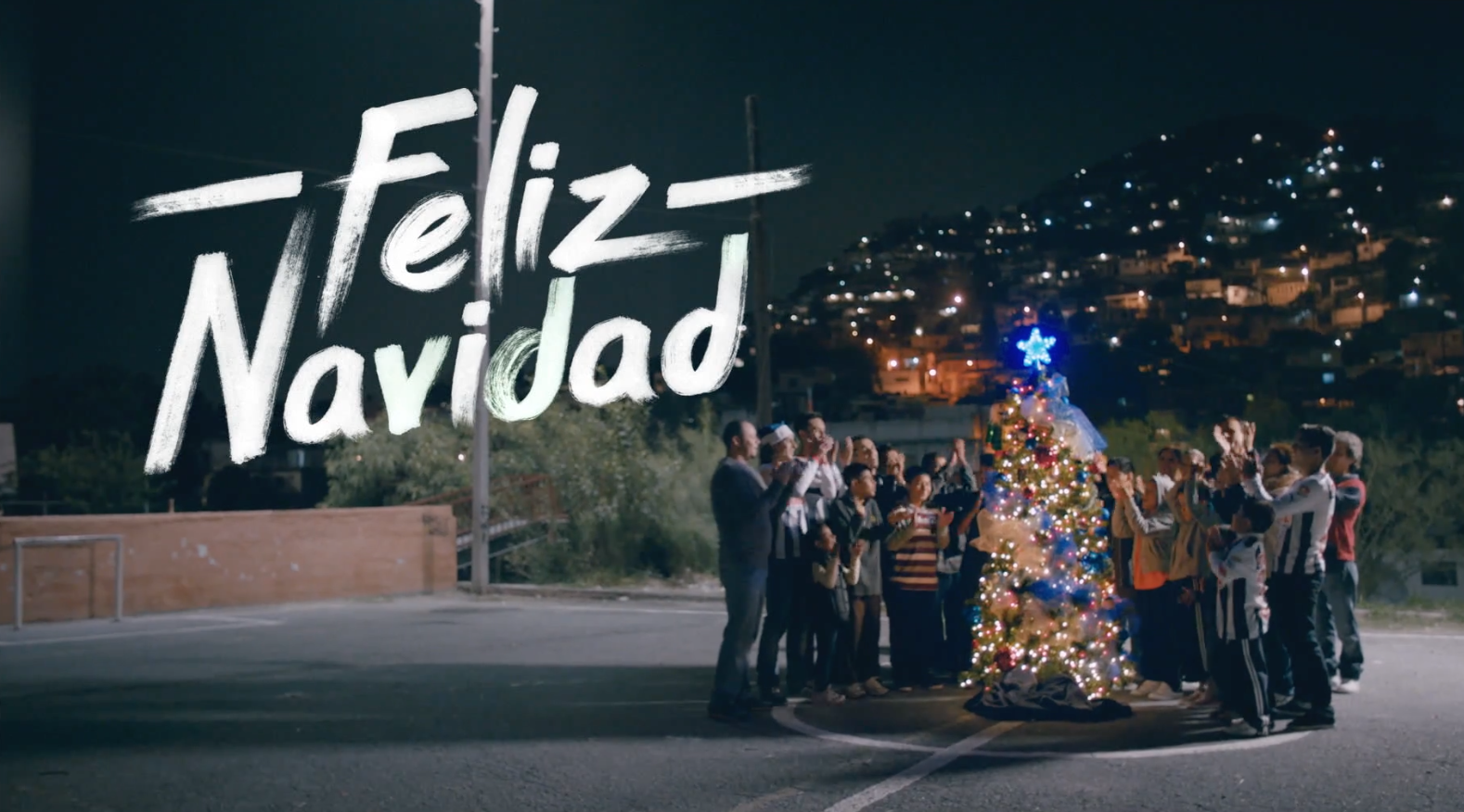 Rayados football team Christmas Campaign 2014