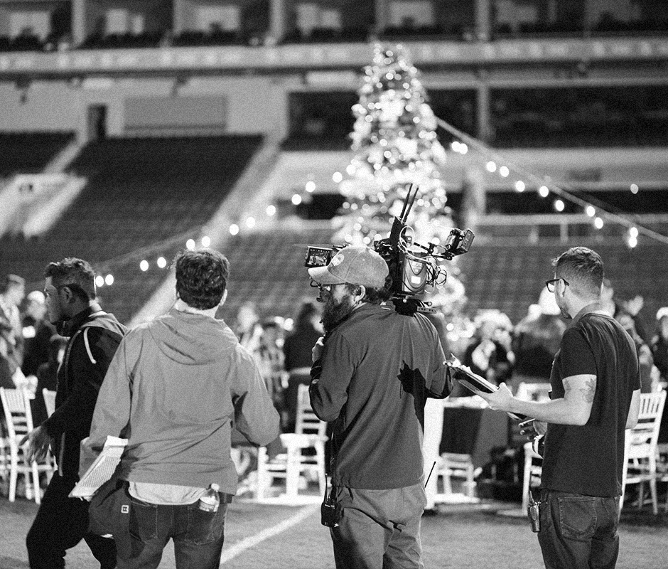 Behind the scenes of Rayados of Monterrey christmas video campaign