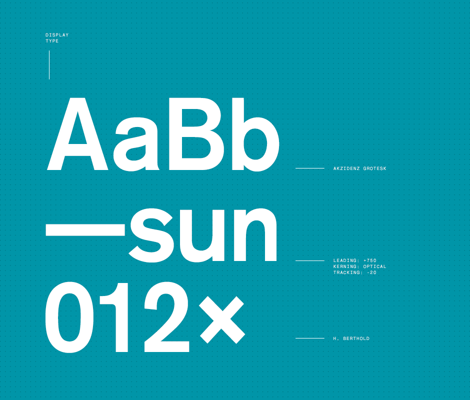 Custom typography font used in Galt Energy Solar Community campaign