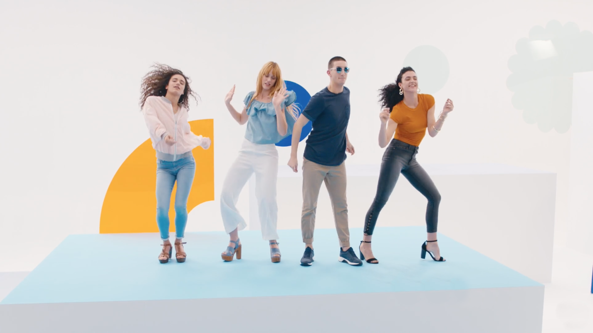 Primavera verano portada video jóvenes bailando