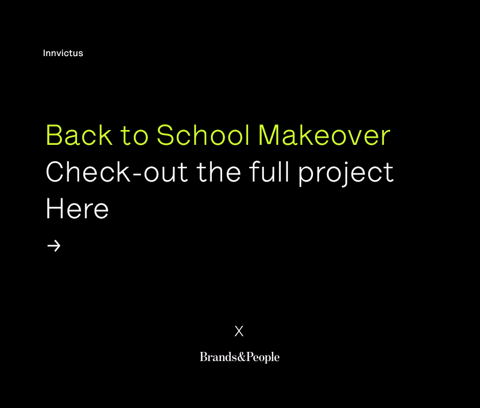 Innvictus quote Back to School Makeover campaign