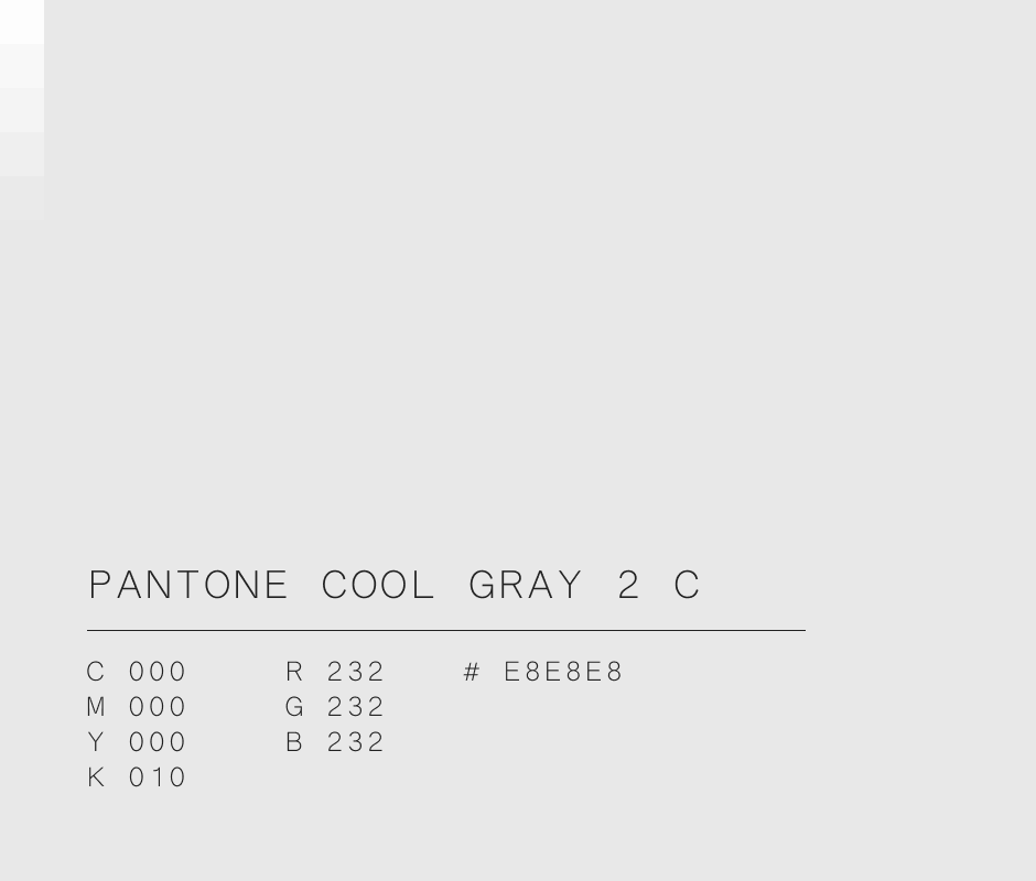 Pantone Cool Gray 2 C #e8e8e8 used in Netflix